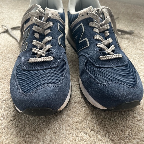 New Balance 574 Sneakers - size 9.5 color BLUE - Picture 4 of 9